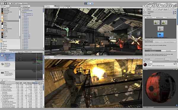 3D游戏开发工具和游戏引擎套件(Unity3D)