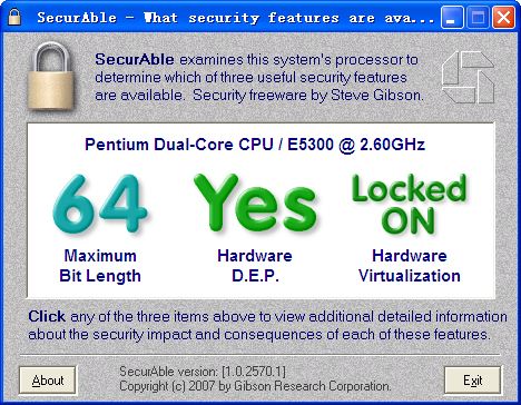 SecurAble 测试CPU
