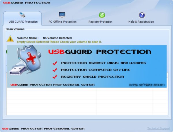 USB Guard Zone Protection(U盘病毒防治)