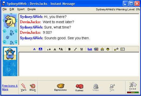 AOL Instant Messenger(AIM)