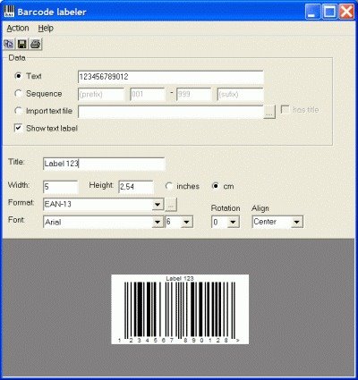 打印条形码的ActiveX控件_BarcodeX