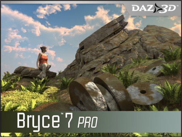 3D自然景观制作(DAZ3D Bryce Pro)