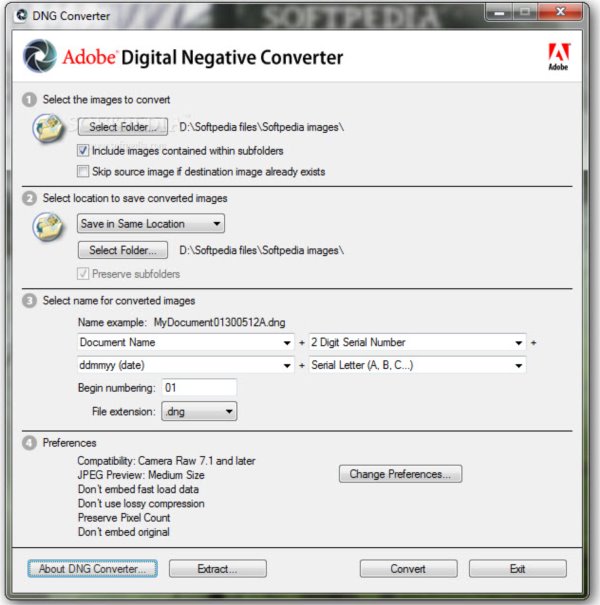 Adobe DNG Converter(RAW转DNG)