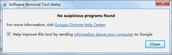 Google Software Removal Tool