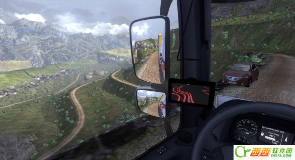 欧洲卡车模拟2美女司机mod