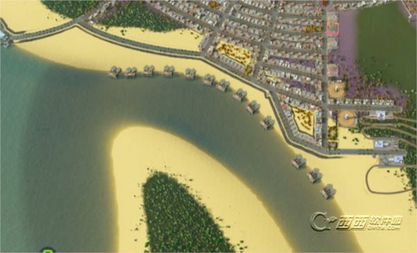 城市:天际线沙滩建小公园mod