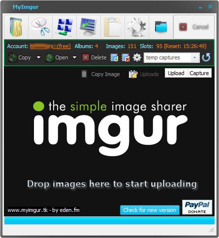 MyImgur文件分享工具