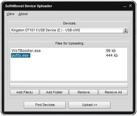 Soft4Boost Device Uploader移动设备文件上传工具
