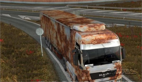 欧洲卡车模拟2锈迹斑斑的MAN TGXmod