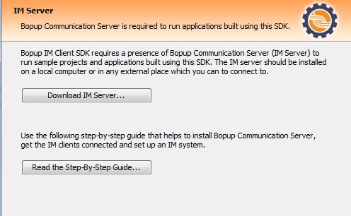 Bopup IM Client SDK局域网通信客户端软件开发工具包