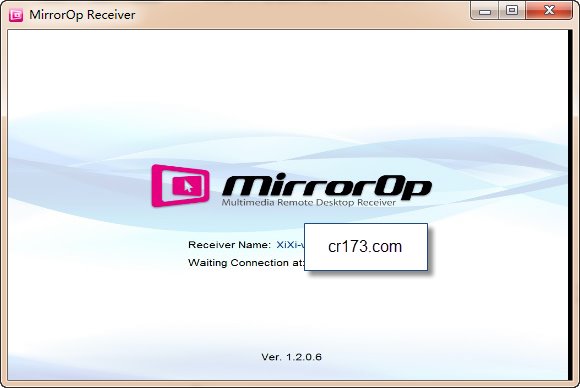 无线传屏软件发射端 +接收端(mirrorop sender Receiver)