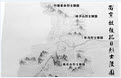 南京敌后抗日烈士陵园手绘地图jpg超清大图