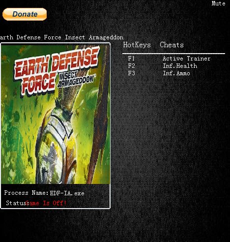 地球防卫军:决战昆虫修改器+2