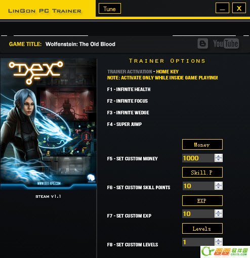 Dex v1.01修改器