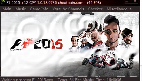 F1 2015修改器+13