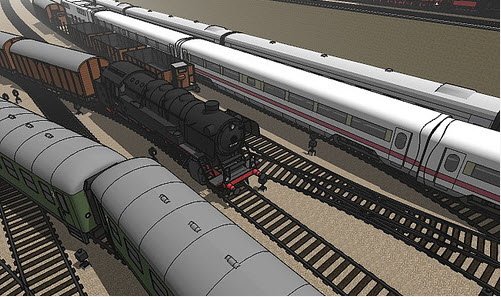 sketchup模拟铁路插件(Ene railroad)