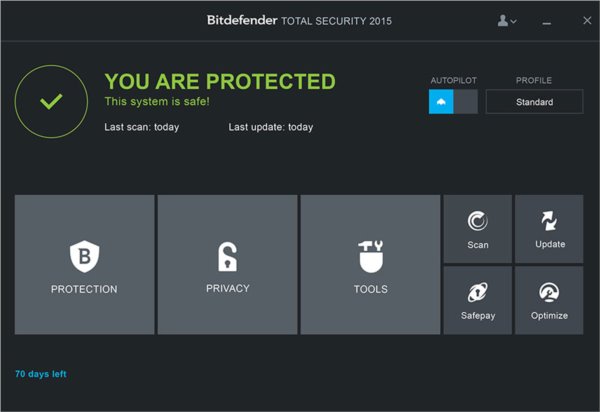 Bitdefender Total Security杀毒软件套装