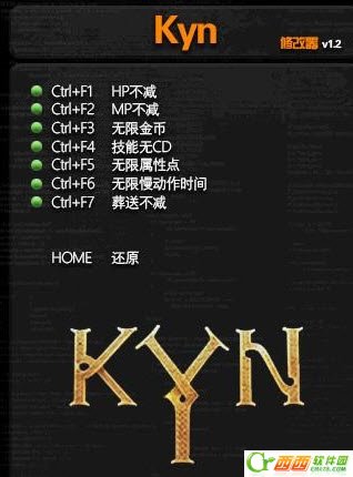 Kyn修改器+7