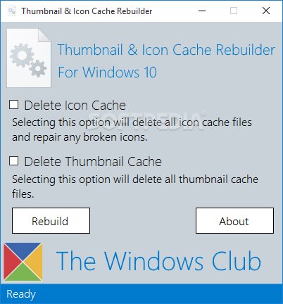 Icon Cache Rebuilder图标缓存刷新工具