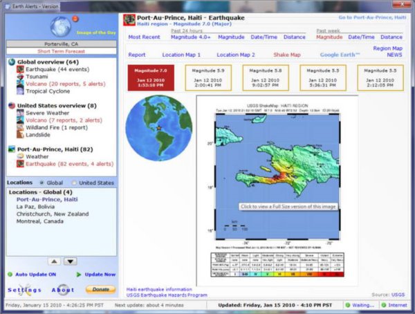 Earth Alerts自然灾害预报软件