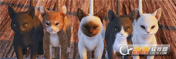 模拟人生4五种宠物猫MOD