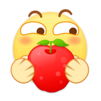 苹果滑稽表情包