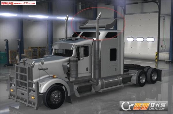 美国卡车模拟肯沃斯W900车顶配件线上可用MOD
