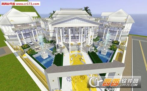 模拟人生4佩尔西宫殿MOD