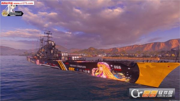 战舰世界莫斯科八云紫涂装