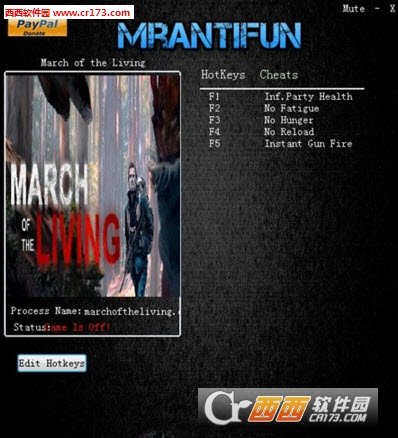 March of the Living修改器+5
