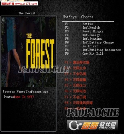 森林MrAntiFun九项修改器v0.37