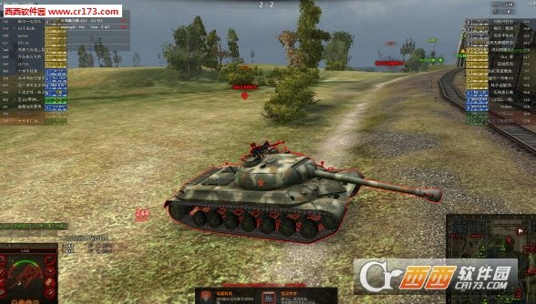 坦克世界9.15GambitER彩虹战斗面板插件补丁