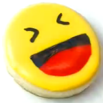 奶油饼干版emoji表情包图片高清无水印版