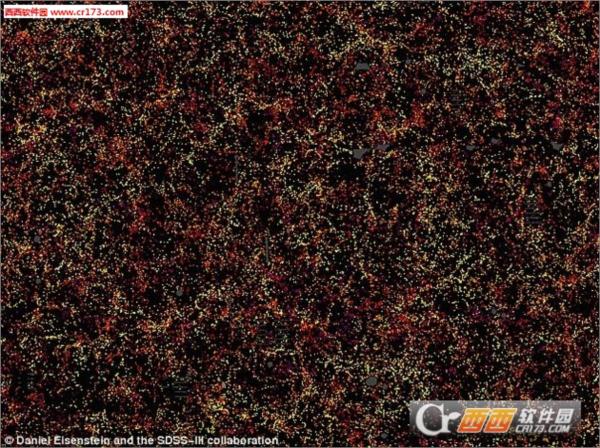 宇宙3d地图图片（含120万星系）