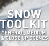 Snow Toolkit冬天雪花飞舞场景制作工具最新AE模板