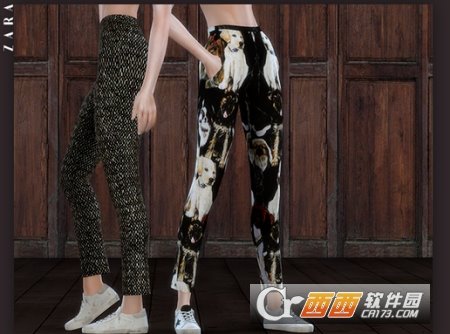 模拟人生4 v1.32Bobur Zara个性裤子包MOD
