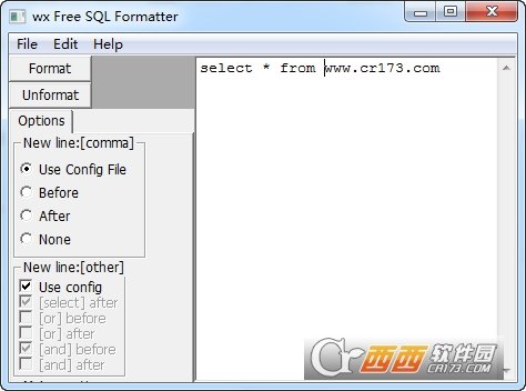 免费的sql格式化工具(SQL Formatter)