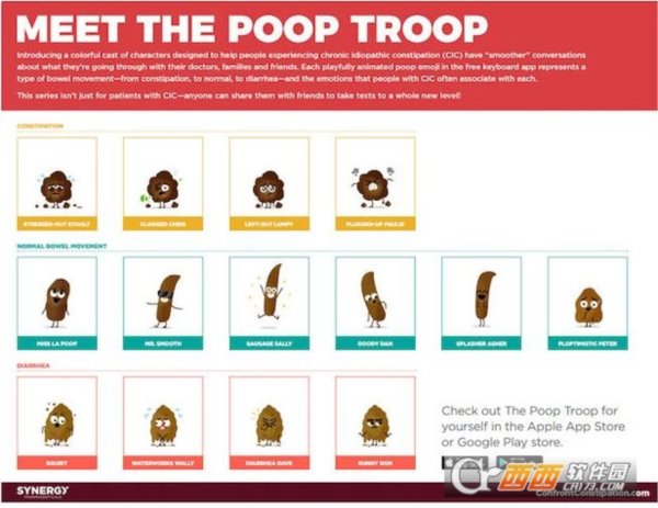 The Poop Troop（便便军团动态表情包)