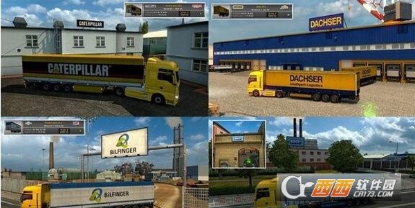 欧洲卡车模拟2真正的欧洲公司