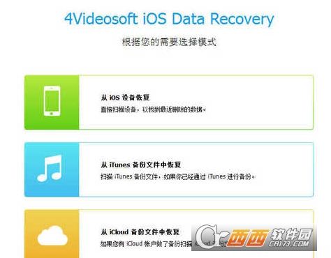 4Videosoft iOS Data Recovery免费版下载