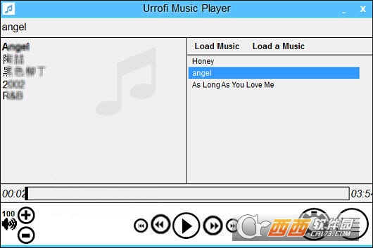 Urrofi Music Player