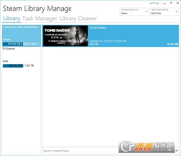 steam游戏库转移Steam Library Manager