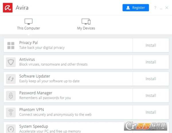 个人隐私保护Avira Privacy Pal
