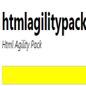 HtmlAgilityPack
