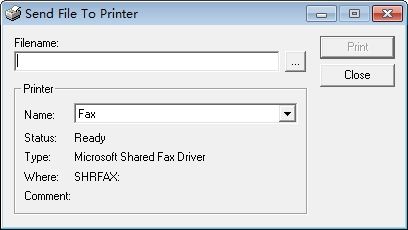 PRN文件打印工具Send To Printer