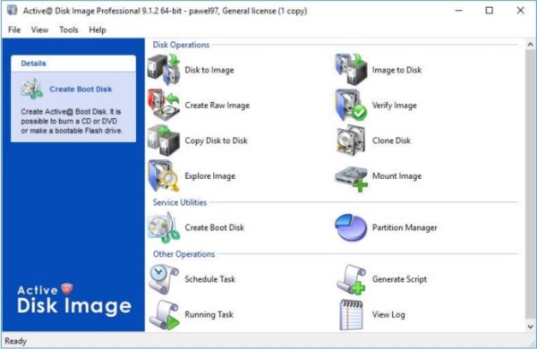 磁盘镜象(Active Disk Image Professional)