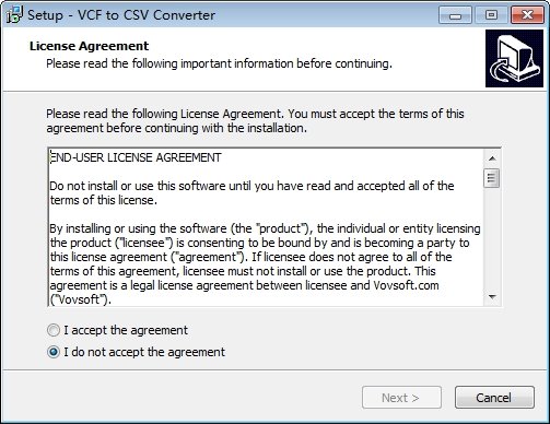 VCF转CSV格式转换器VCF to CSV Converter