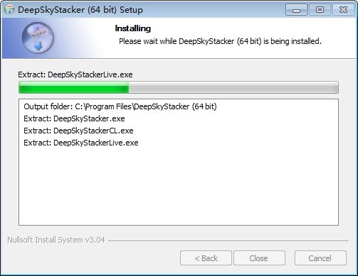 便携图像处理软件DeepSkyStacker