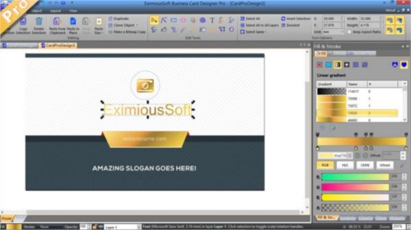 名片设计师(EximiousSoft Business Card Designer Pro)