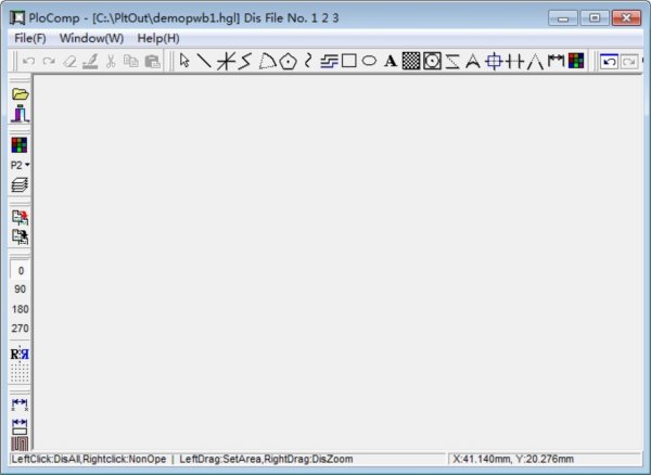 CAD矢量图形浏览器PloComp